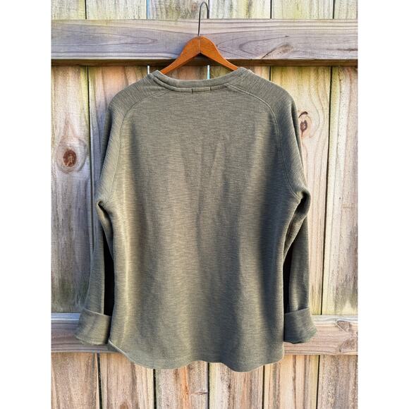 Banana Republic Olive Crewneck Knit Pullover - Picture 2 of 7